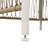 5-Piece Extendable Dining Table Set with 4 Rattan Chairs
