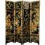 72" x 64" Four Seasons Flowers 4 Panel Room Divider