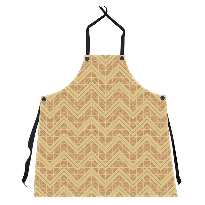 Stephenie Bib Apron, Yellow/Orange