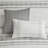 6 Piece Cotton Jacquard Oversized Comforter Set White/Grey King-117492943-117492948