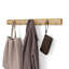 Flip 8-Hook Wall-Mounted Coat Rack, Solid Wood with Flip-Down Hooks for Entryway, Bedroom, Office-25793262