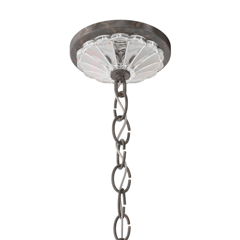 Bagatelle 7 - Light Chandelier, Spectra, Heirloom Bronze