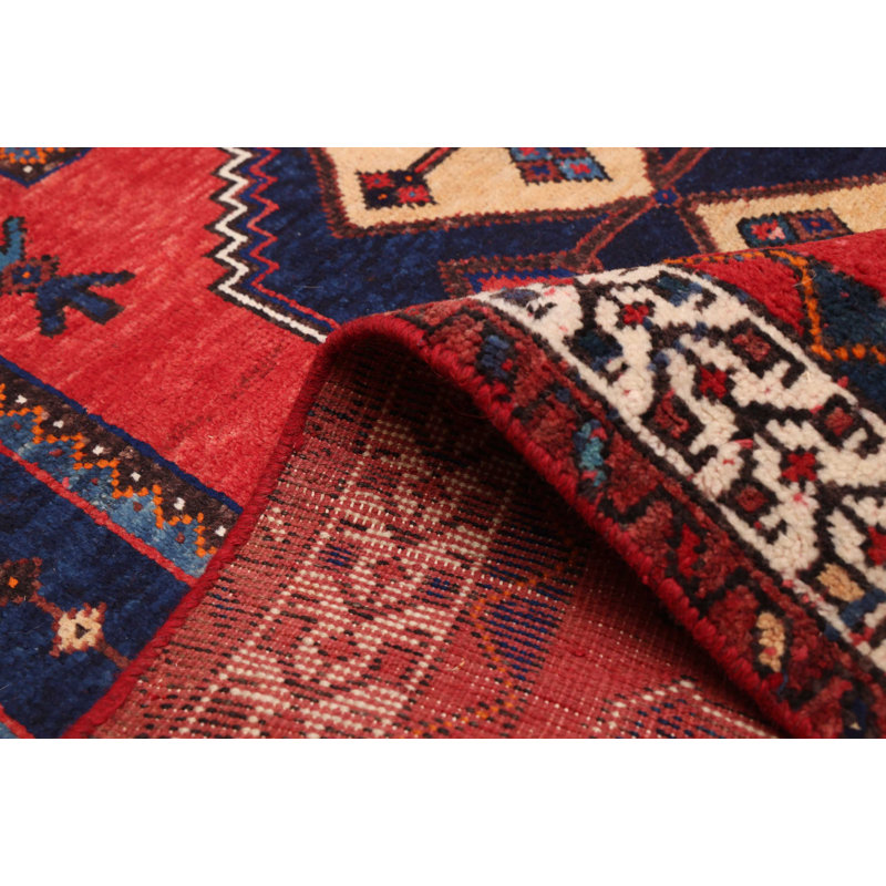 Melis Red Rug 4'10" x 6'6"