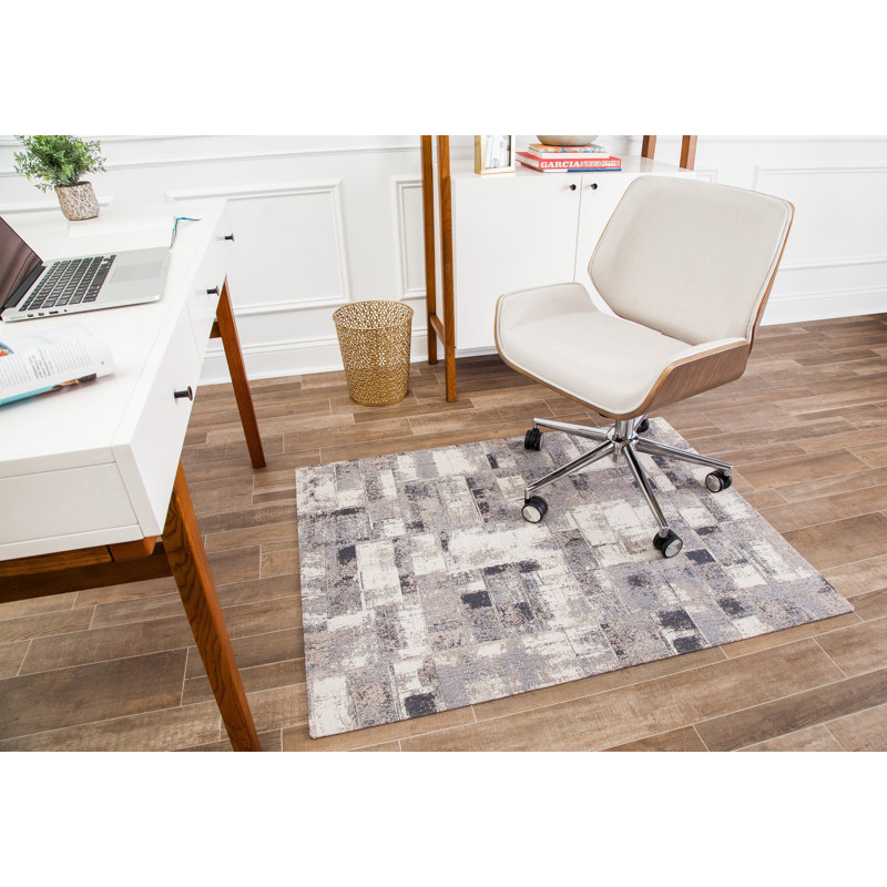 Aarhus Straight Rectangular Chair Mat, 0.5" H x 40" W x 54" D