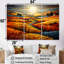 «Countryside Fusion Unveilé II», ensemble d'art mural sur toile-107754678-107754680