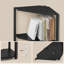 Davonna 146.6cm H x 48cm W Metal Corner Bookcase-1836625426