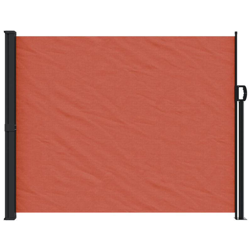 Retractable Side Awning, Anthracite, 160cm H x 500cm W