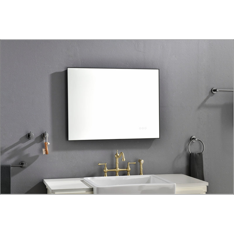 48 x 36Inch LED Mirror Bathroom Vanity Mirror with Back Light, Wall Mount Anti-Fog Memory Large Adjustable Vanity Mirror