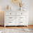 Chic 6-Drawer Wooden Dresser, 47" Wide Storage Cabinet-1655323402