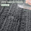Tapis de salle de bain en chenille douce Chenault, tapis de bain rectangulaire en microfibre absorbant et antidérapant-947771467-947771460