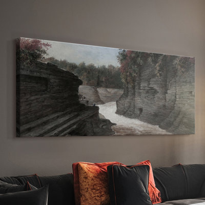 Série paysage - DLIV - Toile tendue avec châssis - Prêt à accrocher