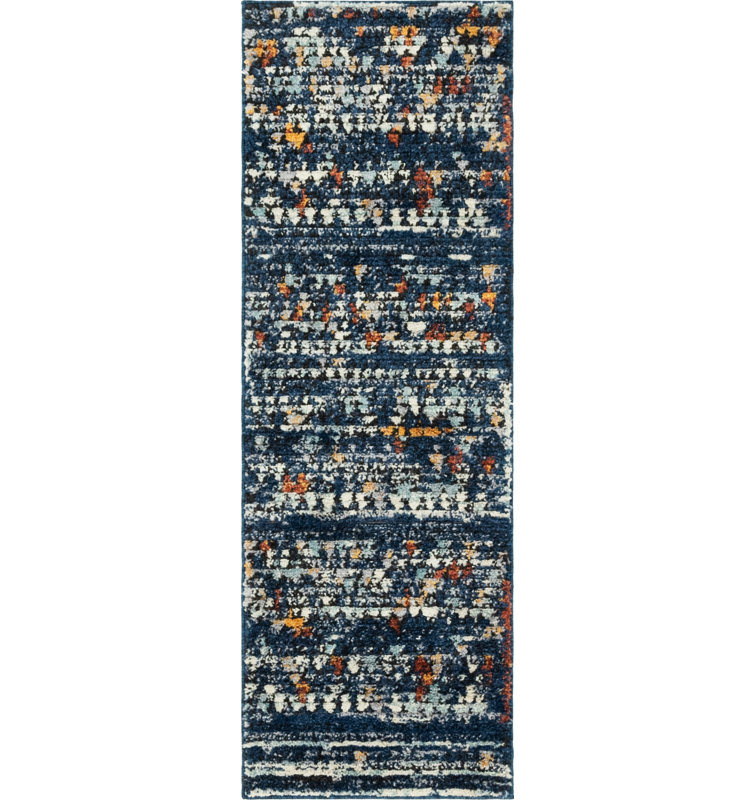 Corayma bleu marine, Tapis de couloir 2 pi 2 po x 6 pi 1 po