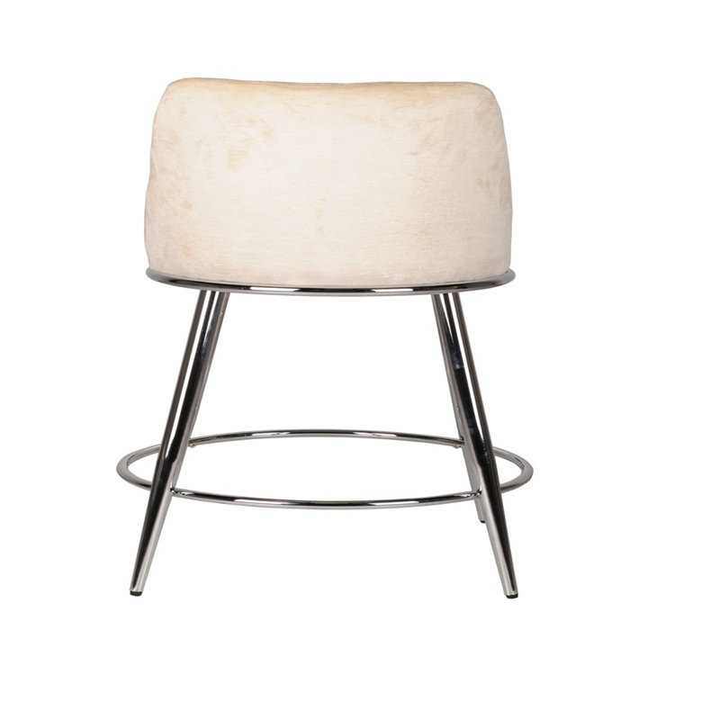 Tabouret de comptoir 25 po Krete, Beige