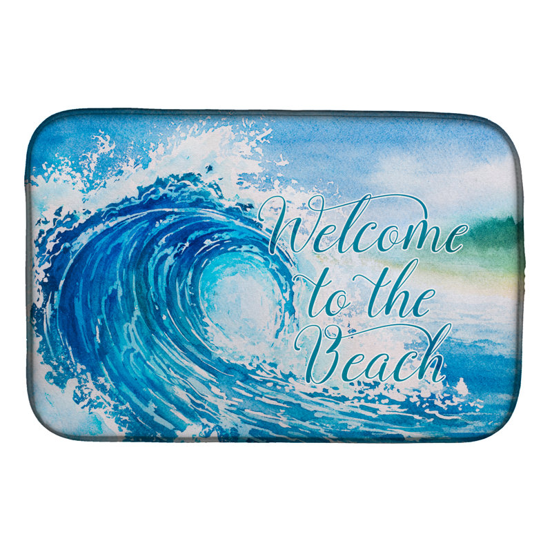 Tapis de séchage wave welcome