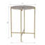  Table d'appoint H 22 po Travertine