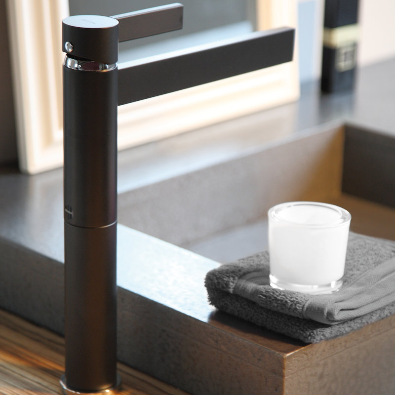 Sorrento Single-handle Bathroom Faucet, Matte Black
