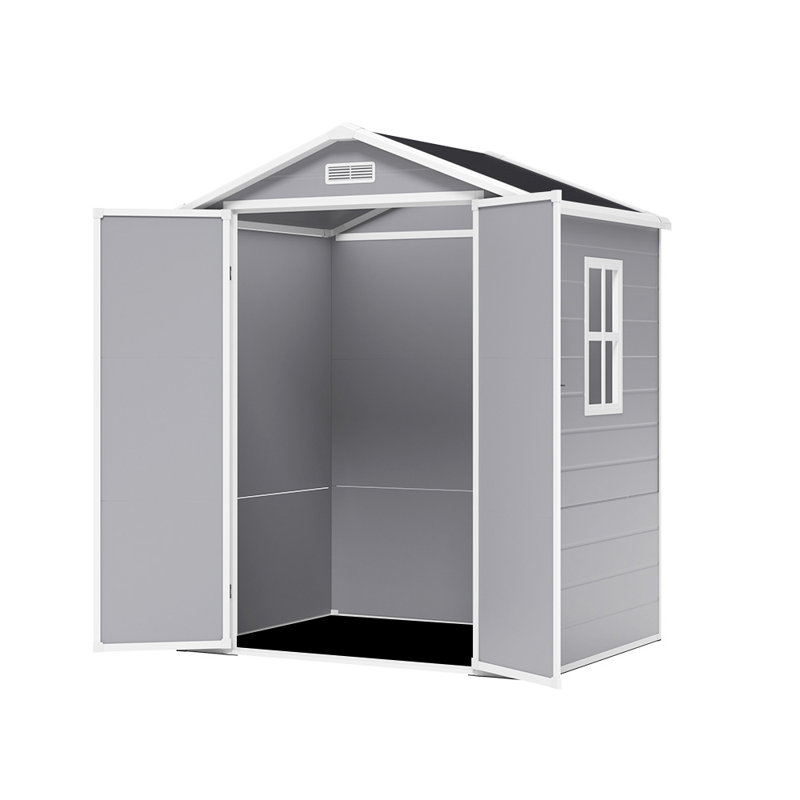 Plastic Outdoor Garden Storage Shed, 18.15 sq.ft.