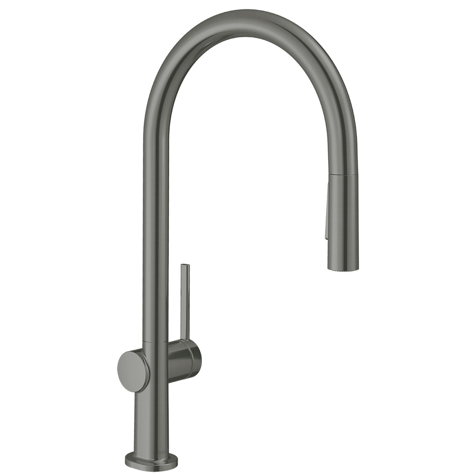 Hansgrohe Talis N O-Style Pull-Down Faucet, Brushed/Black/Chrome