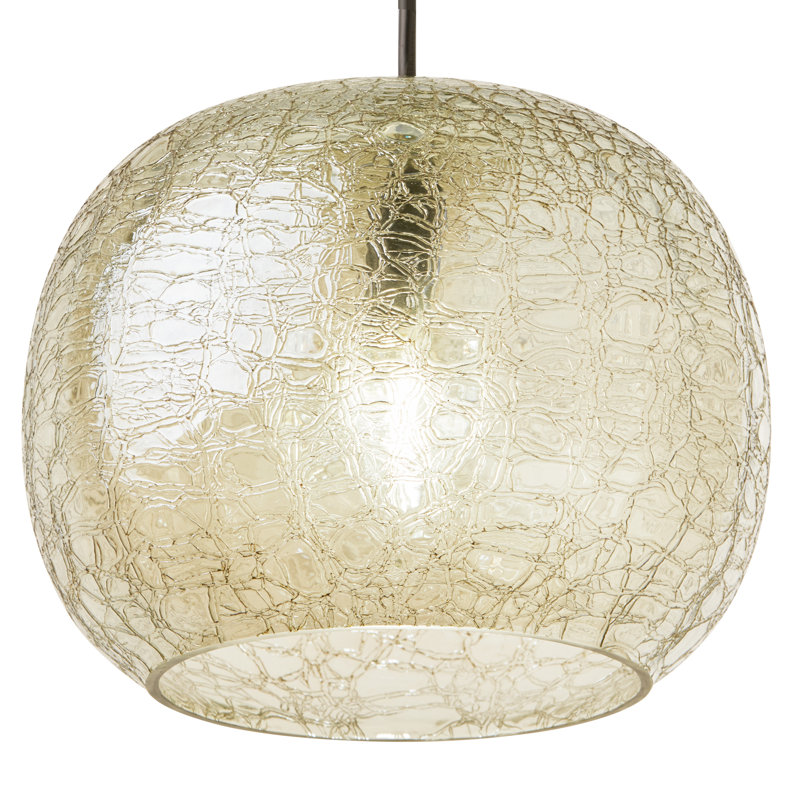 Luminaire suspendu 9,75 po Joan Glam, Vert