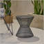 Charmante table d'appoint en maille de fer pour l'extérieur et l'intérieur, rehaussant le style de la maison-1795425255