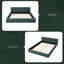 Queen Size Upholstered Bed Frame With Thick Fabric-1007215683