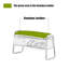 Banc rembourré brun
