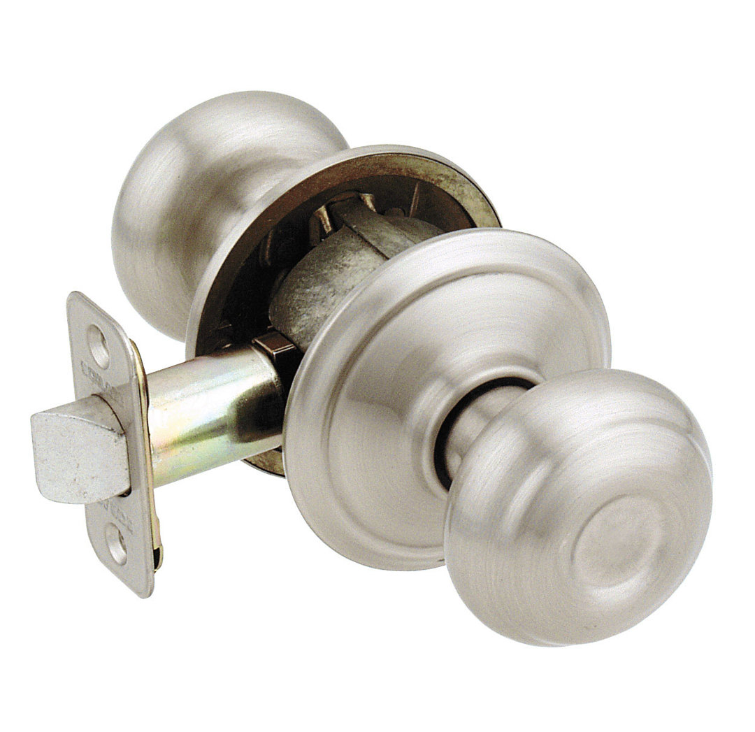 Georgian Steel Passage Lockset ANSI Grade 2 (Set of 4) Schlage 