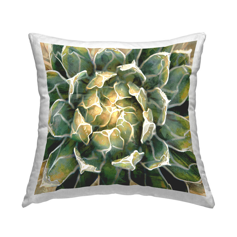 Floral Throw Pillow