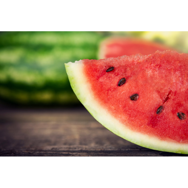 Sliced Watermelon - Wrapped Canvas Print, 81cm H x 122cm W x 3.8cm D