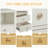 2-Drawer Storage Nightstand-294969133