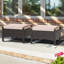 Repose-pieds d'extérieur avec coussin Ansby-403637614