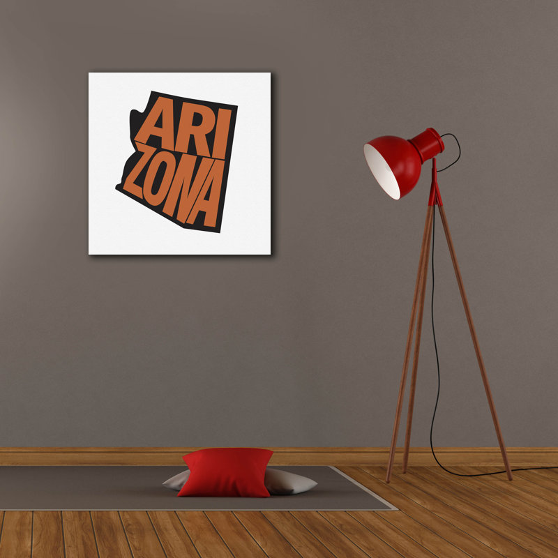 Latitude Run® 'Arizona 2' by Art Licencing Studio Canvas Wall Art, 26" x 26", H 26 po x l 26 po x P 1,5 po
