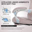 GTPLAYER Adjustable Reclining Ergonomic Swiveling PC & Racing Game Chair with Footrest-113244926-129584377