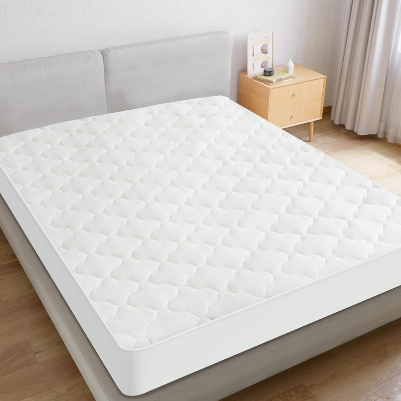 Queen Mattres Protector Pad Waterproof Quilted