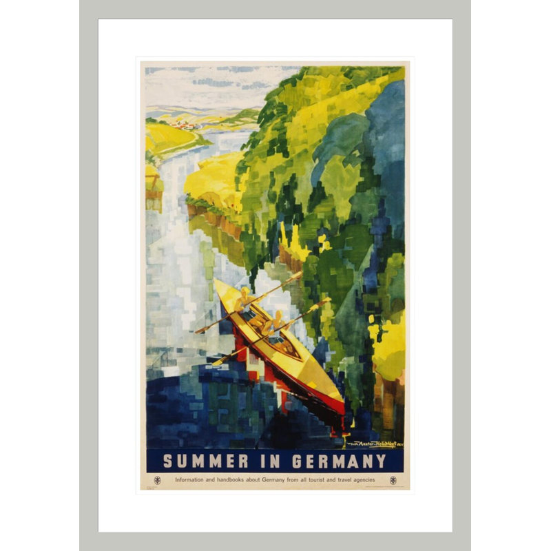 Été en Allemagne par Werner Von Axster, 29.5" H x 20.96" W