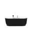 Carvalho 1700mm x 800mm Freestanding Soaking Acrylic Bathtub with Tap