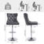 Tabouret de comptoir pivotant à hauteur réglable avec structure en métal-108939429-108939427