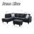 3-Piece Linen Modular Sectional Sofa-1980928930-1980928932