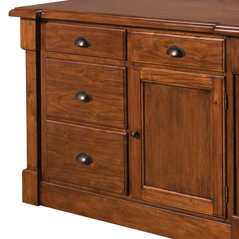 Solid Wood Kitchen Island