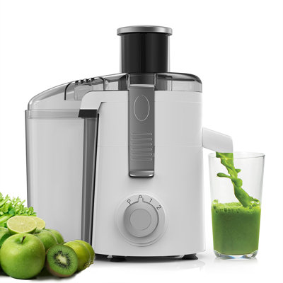 Centrifugal Juicer Machine, 3 Speed Compact Juice Extractor With 2.5 Inch Wide Mouth Chute, Stainless Steel Filter For Fruit Vegetable
