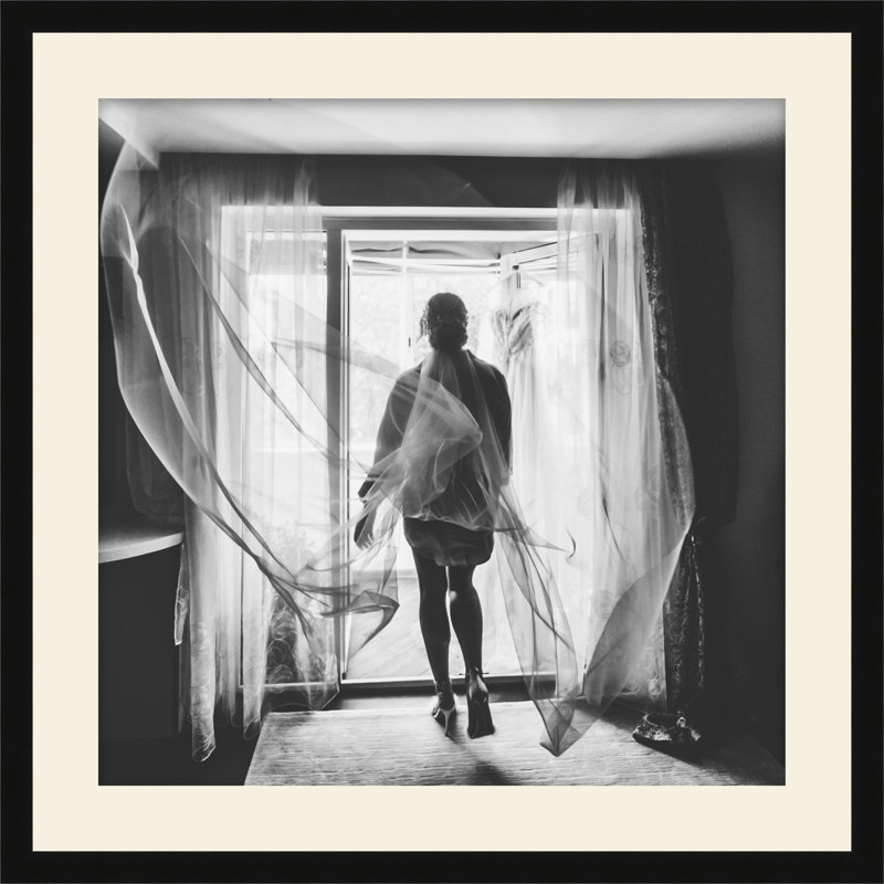 Breezy 1, reproduction d'art encadrée, H 23,75 po x l 23,75 po