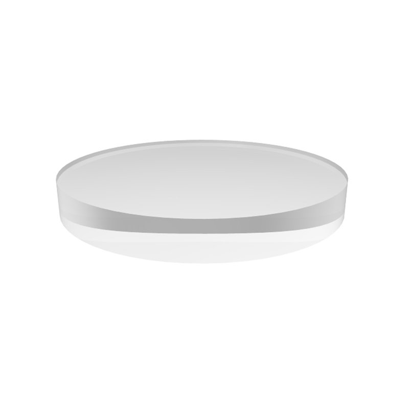 8" Dia. x 1" Thick Acrylic Riser, Paper Weight Clear Acrylic Circle Riser Solid Block