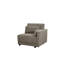 Canapé modulaire rembourré 5 pièces avec coussins Latanja