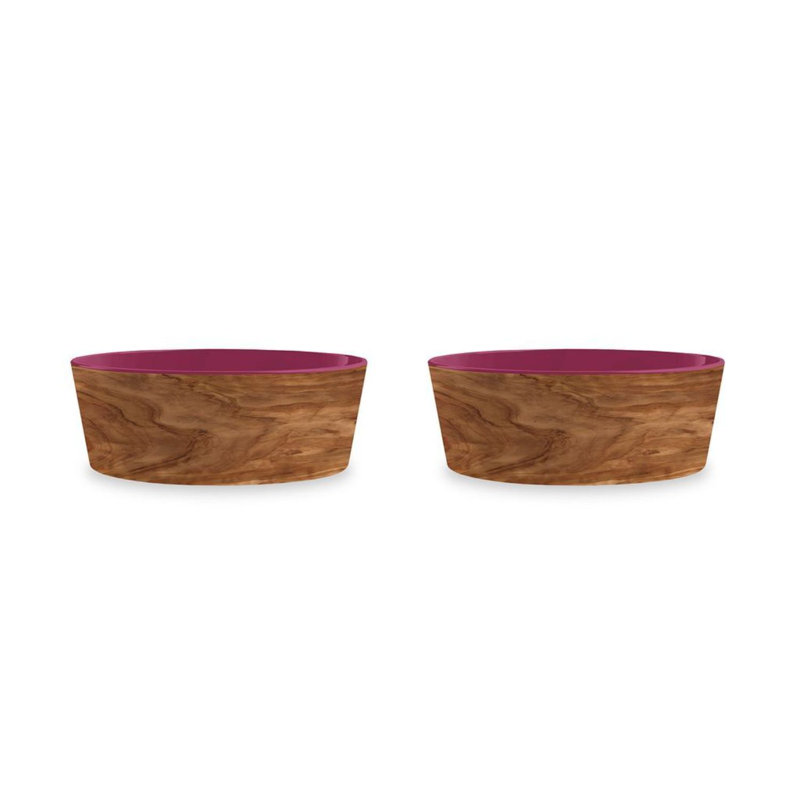 Gulabsa Anti-Skid Pet Bowl, Magenta