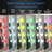 Vanity Lights For Mirror 14-Bulb RGB Colourful DIY Hollywood Makeup Vanity Mirror Dimmable Lights