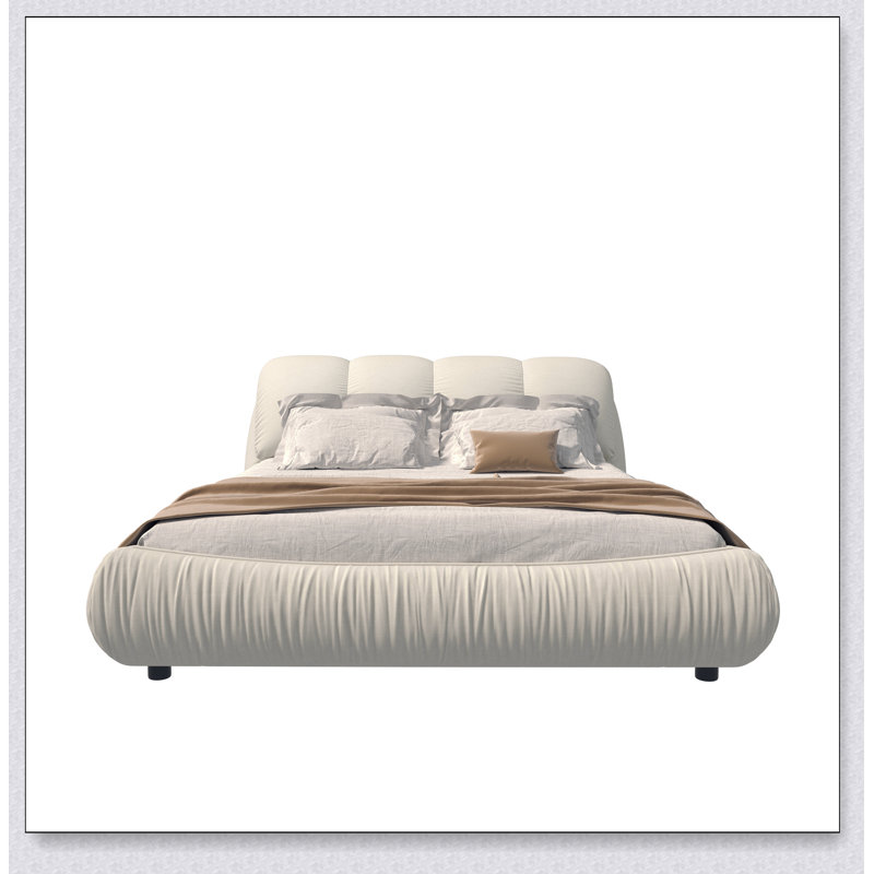 Lit beige, Très grand, Beige