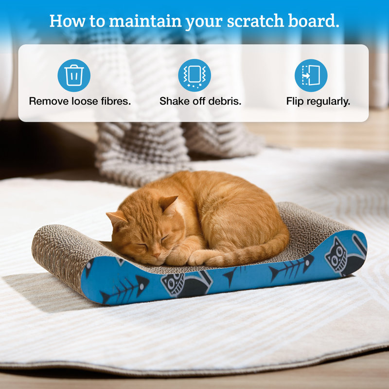Cat Scratching Board 3 Pack with Catnip