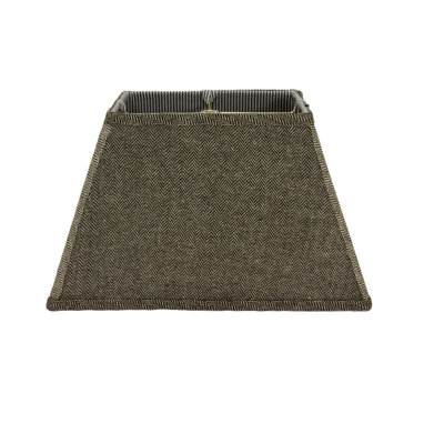 Abat-jour rectangulaire gris
