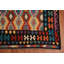 Tapis oriental géométrique All-Over Kilim 9 x 11