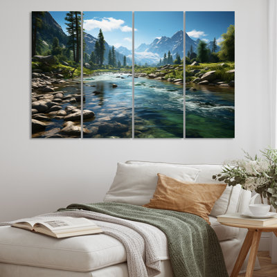 " USA Yosemite National Park Landscape III " 4 - Pieces